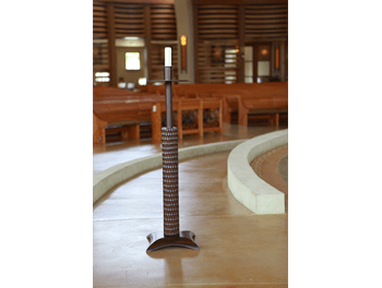 Altar and Paschal Candles liturgical furniture